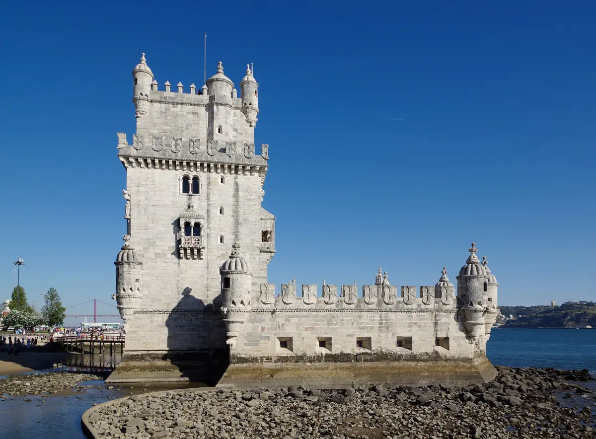 Belem Tower on the Tagus in Lisbon